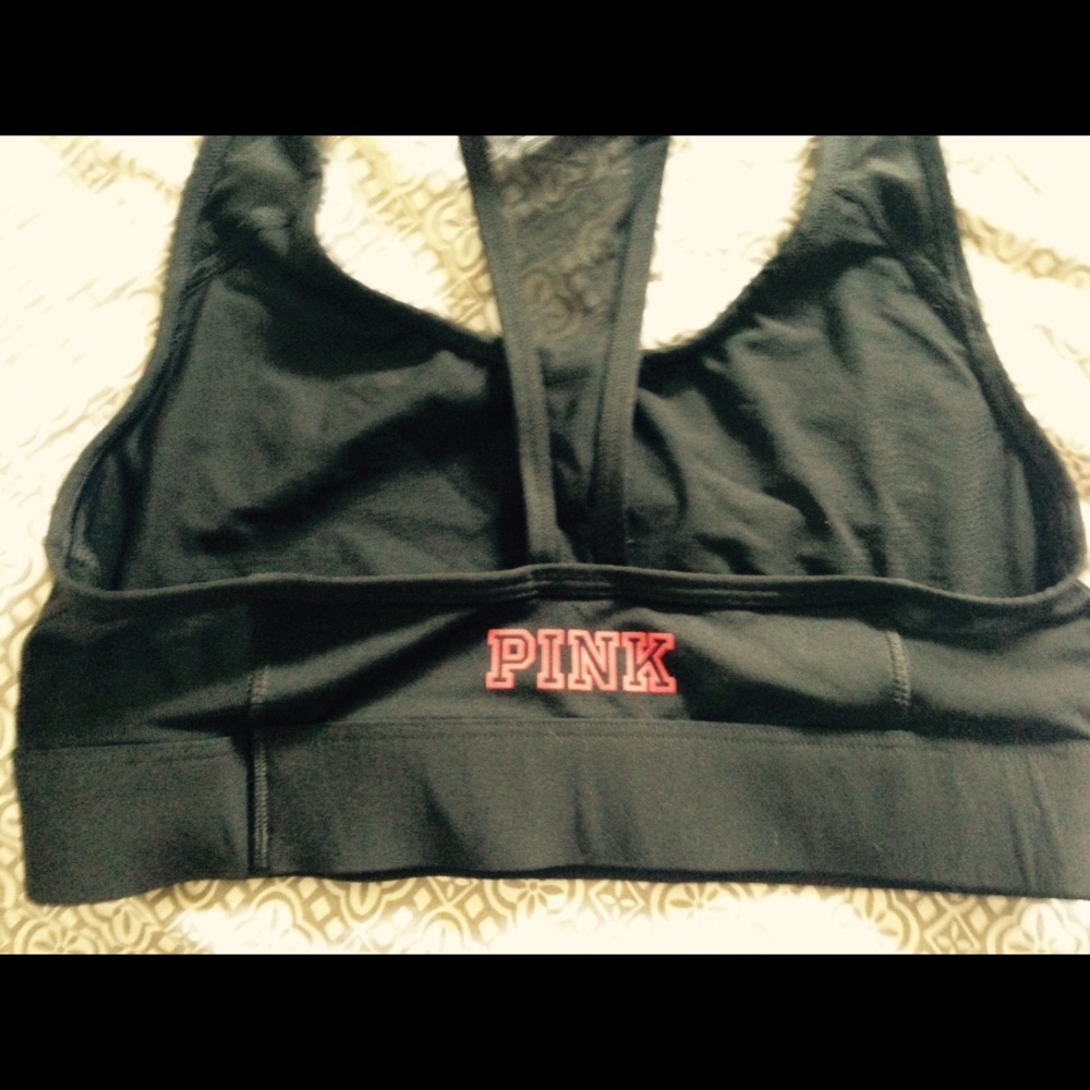 Victoria Secret pink collegiate sports bra